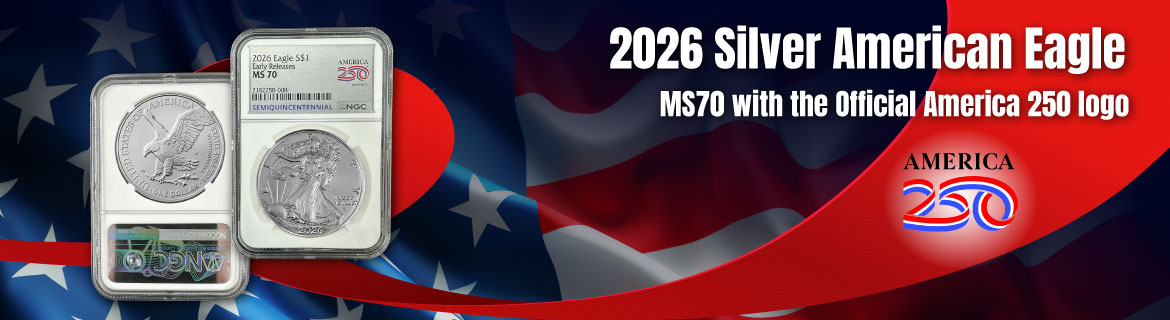 2026 Silver American Eagle MS70