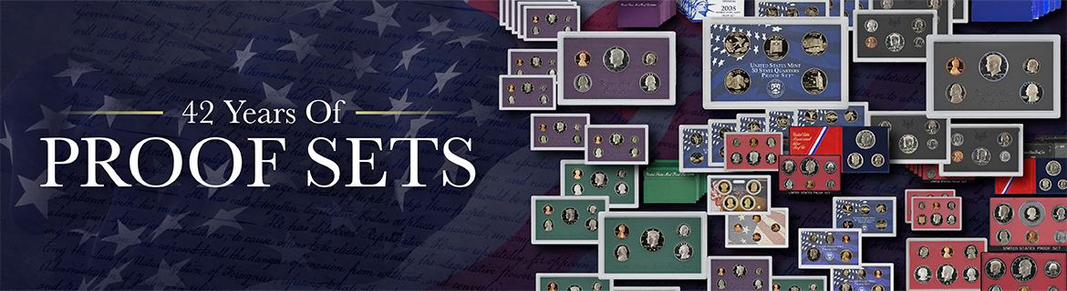 1968-2009 Proof Sets in Mint Packaging