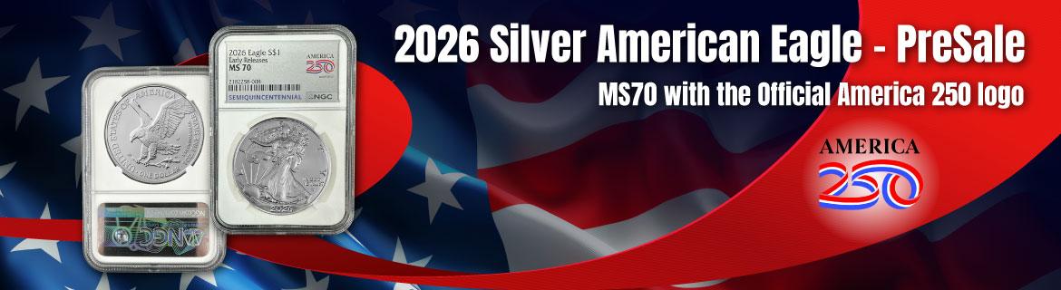 2026 Silver American Eagle MS70