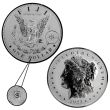 2022 Reverse Proof Peace & Morgan 6-Coin Set