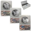1986 - 2021 Silver Eagle ANACS PR69 Set