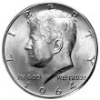 1964 Silver Kennedy Banker's Roll