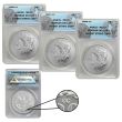 2023 (1878-1893 Bonus 86-88) Carson City Morgan Dollar FIJI ANACS MS70 FS Set
