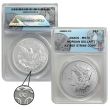2023 (1878-1893 Bonus 86-88) Carson City Morgan Dollar FIJI ANACS MS70 FS Set