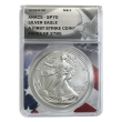 2024-W Burnished Silver American Eagle - SP70