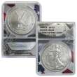 2024-W Burnished Silver American Eagle - SP70