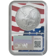 2024 Flag Core Silver American Eagle Eagle – NGC MS70