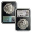 1972-S Silver Eisenhower Charlie Duke signed Gem Proof