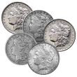 Pre-1900's Morgan Silver Dollar x5