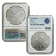2021-2024 Type 2 Silver Eagle Date Run Set