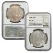 Pre-1900's MS63 Morgan Silver Dollar