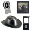 2024 1oz Silver Cowboy Hat UHR Antique Finish