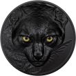2024 2oz Silver Hunters By Night - Ocelot Obsidian Black