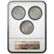 1921 PDS Morgan Silver Dollar 3-Coin Set