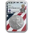 2025 Silver Eagle - Donald Trump Label