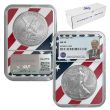 2025 Silver Eagle x20 - Donald Trump Label