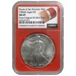 1986 (S) Silver American Eagle – MS69 San Francisco Mint