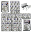 1986-2025 NGC Numbered Silver Eagle Date Run Set - Split Pay