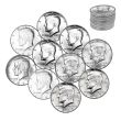 10-Coin Roll of Silver Kennedys