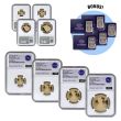 2025 4-Coin Proof Gold Eagle Set Split Pay – PF70