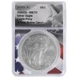 2025 (P) Eagle Privy Silver American Eagle – ANACS MS70