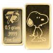 2025 .5G Gold 75th Anniversary of Peanuts Bar