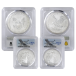 1986 - 2025 PCGS Numbered Silver Eagle Date Run Set – Split Pay