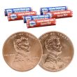 2025 P&D Lincoln Cent Rolls - 3-Pack
