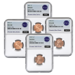 2025 P&D MS66 Lincoln Cents – 2-Pairs
