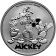 2025 1oz Silver Disney Mickey, Donald & Goofy