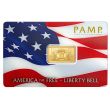 America the Free 5g Gold Bar – Liberty Bell