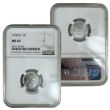 1943-PDS LINCOLN STEEL CENT NGC MS65 SET Hero