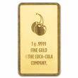 2025 1G GOLD 40TH ANNIVERSARY CHERRY COKE COCA COLA BAR