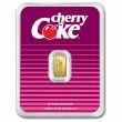 2025 1G GOLD 40TH ANNIVERSARY CHERRY COKE COCA COLA BAR