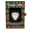 Fender Christmas Silver Guitar Pick