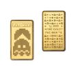 Pac Man 45th Anniversary Gold Bar