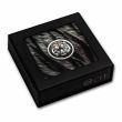 2025 1OZ SILVER BLACK AND WHITE TIGER - OBSIDIAN BLACK