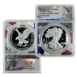 1776-2026-W Proof Silver American Eagle x3 – PR70