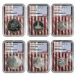1776-1976 Proof & Mint State Bicentennial 6-Coin Set