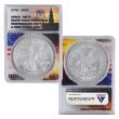 1776-2026 Silver Eagle Overstrike Independence Hall Privy x3 