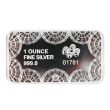 1oz Silver Bar 250th Anniversary of the United States Vintage