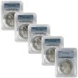 PDSOCC Morgan Dollar Mint Mark Set PCGS - MS64