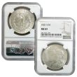 1921-PDS Morgan Dollar NGC MS63 Set