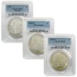 1921-PDS Morgan Dollar PCGS MS63 Set