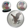 2021 Colorized Type 2 Silver Eagle BU