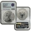 2006 20th Annv Silver Eagle 3 Coin Set