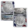 2025 Silver Eagle & $5 Gold Eagle - MS70 Numbered Pair