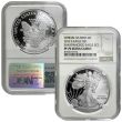 2012-S 75th Anniversary Silver Eagle 2 Coin Set