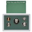 Proof Set 1994-1998 in Green box	