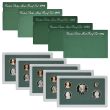 Proof Set 1994-1998 in Green box	